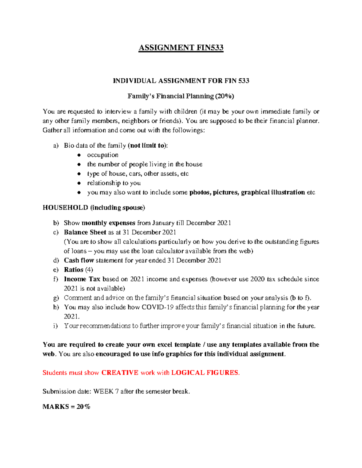 assignment-fin533-assignment-fin-individual-assignment-for-fin-533
