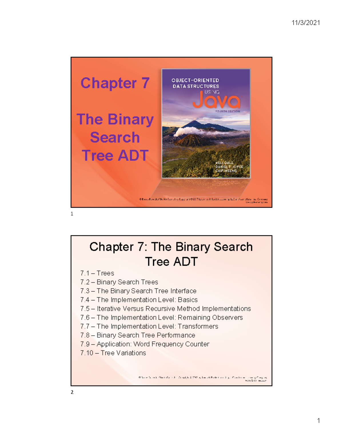 ch7-the-binary-search-tree-adt-chapter-7-the-binary-search-tree-adt