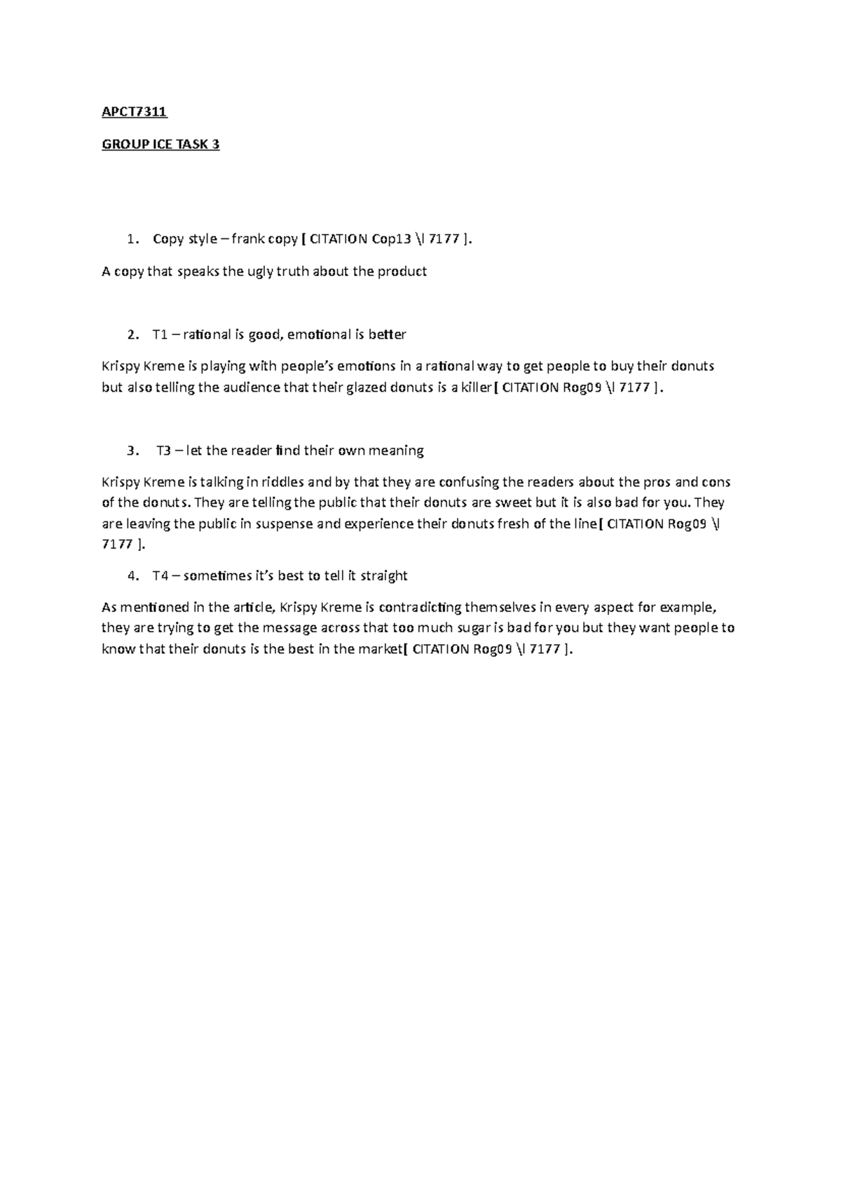 ICE TASK 3 - work given by the lecturer to complete for marks - APCT ...