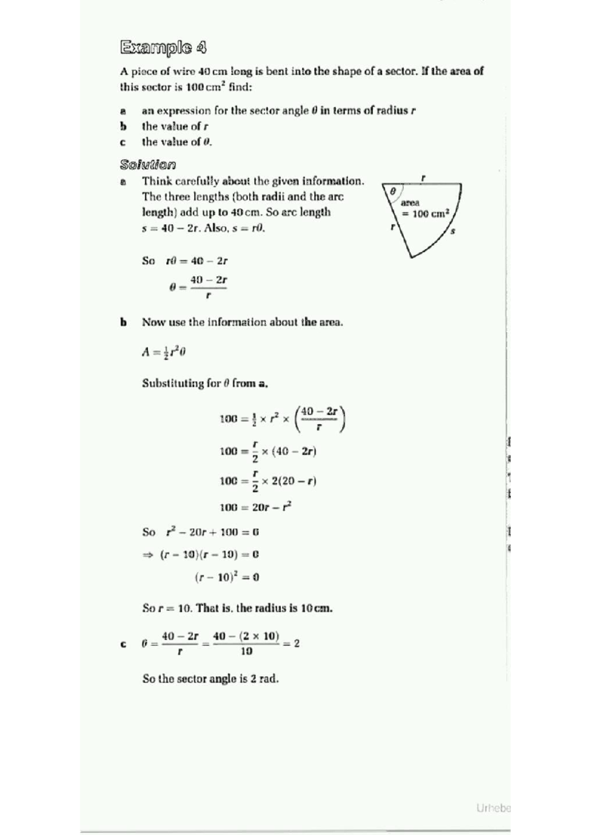 Trigonometry - Radian Measure - BSC Mathematics - Studocu