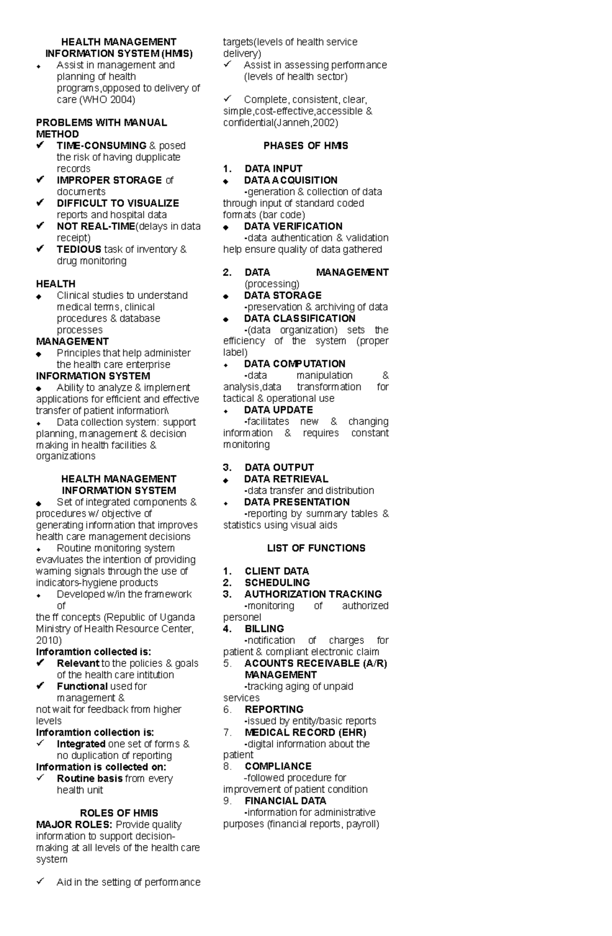 his-health-management-information-system-health-management
