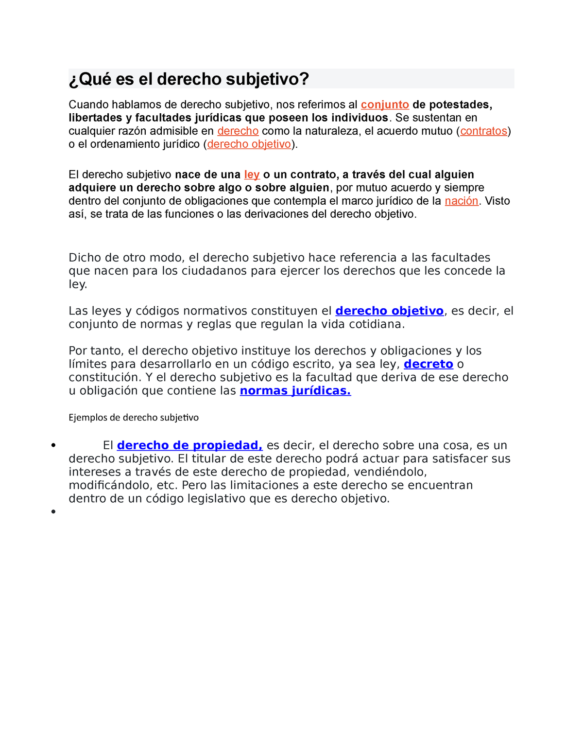 Qué Es El Derecho Subjetivo Exposicion - ¿Qué Es El Derecho Subjetivo ...