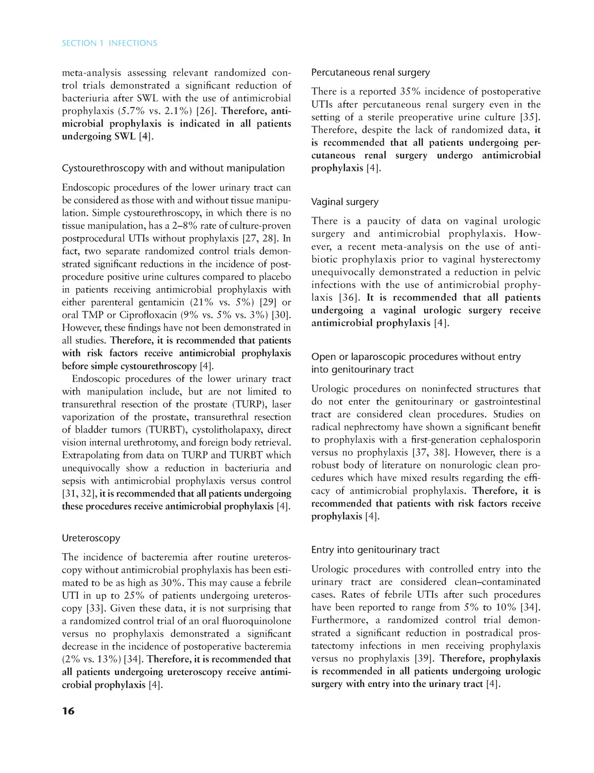 Urology-10 - Urology - SECTION 1 INFECTIONS 16 Percutaneous renal ...