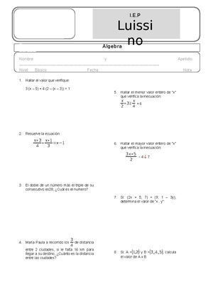 A13-EBRS-31- Matematicas- Version 1 - EDUCACIÓN BÁSICA REGULAR Nivel ...