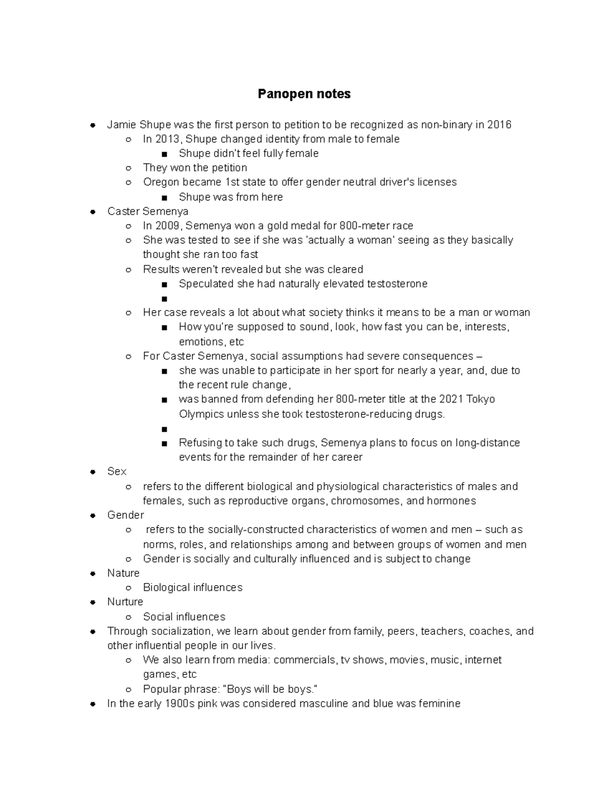 Copy Of Sociology Ch 6 - Chapter 6 Book Notes On Panopen - Panopen ...