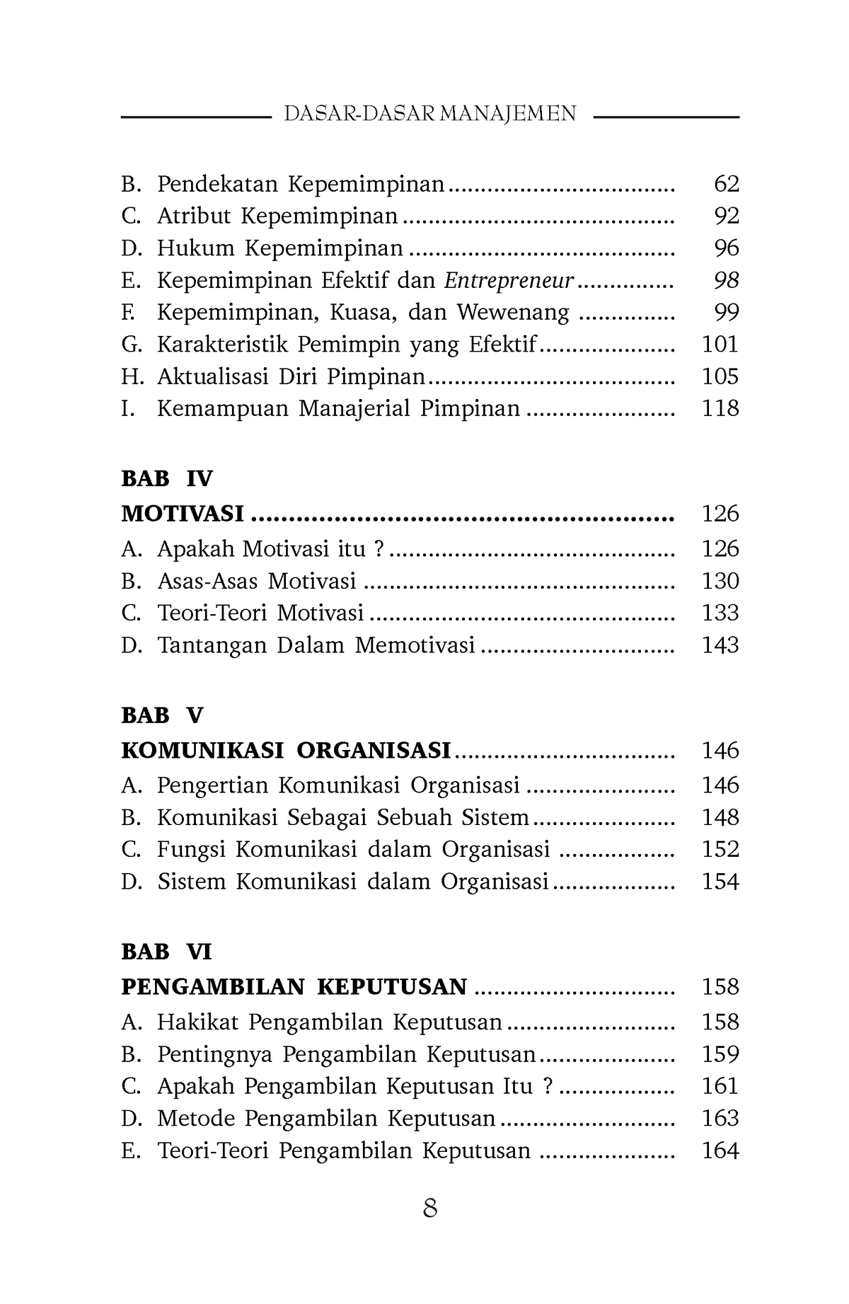 Dasar-Dasar Manajemen-9 - DASAR-DASAR MANAJEMEN B. Pendekatan ...