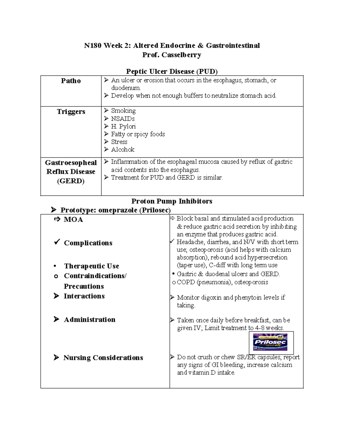 N180 Week 2 - Lecture - N180 Week 2: Altered Endocrine ...
