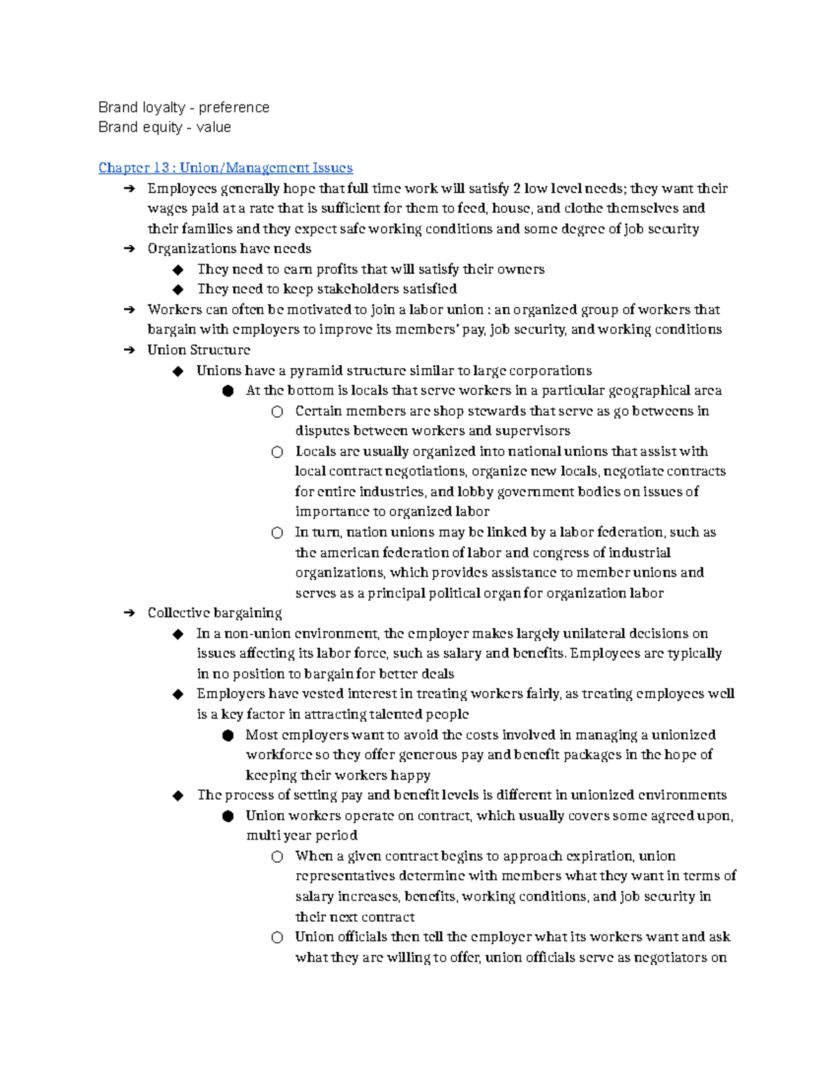 Unit 3 Notes - Unit 3 Study Guide - Brand Loyalty - Preference Brand ...