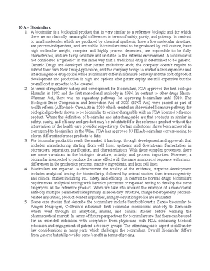 Lecture 2 B Summary - 2B-Phase I - Early Clinical Development The ...