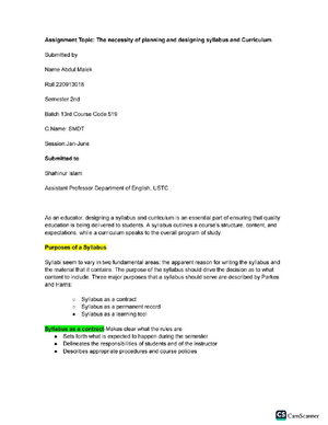 Mca-504 - Lecture notes Lecture 3 - MCA 504 Modelling and Simulation ...