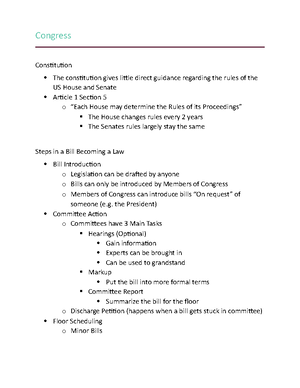 Chapter 5 - notes - POLS 1150 - SLU - Studocu