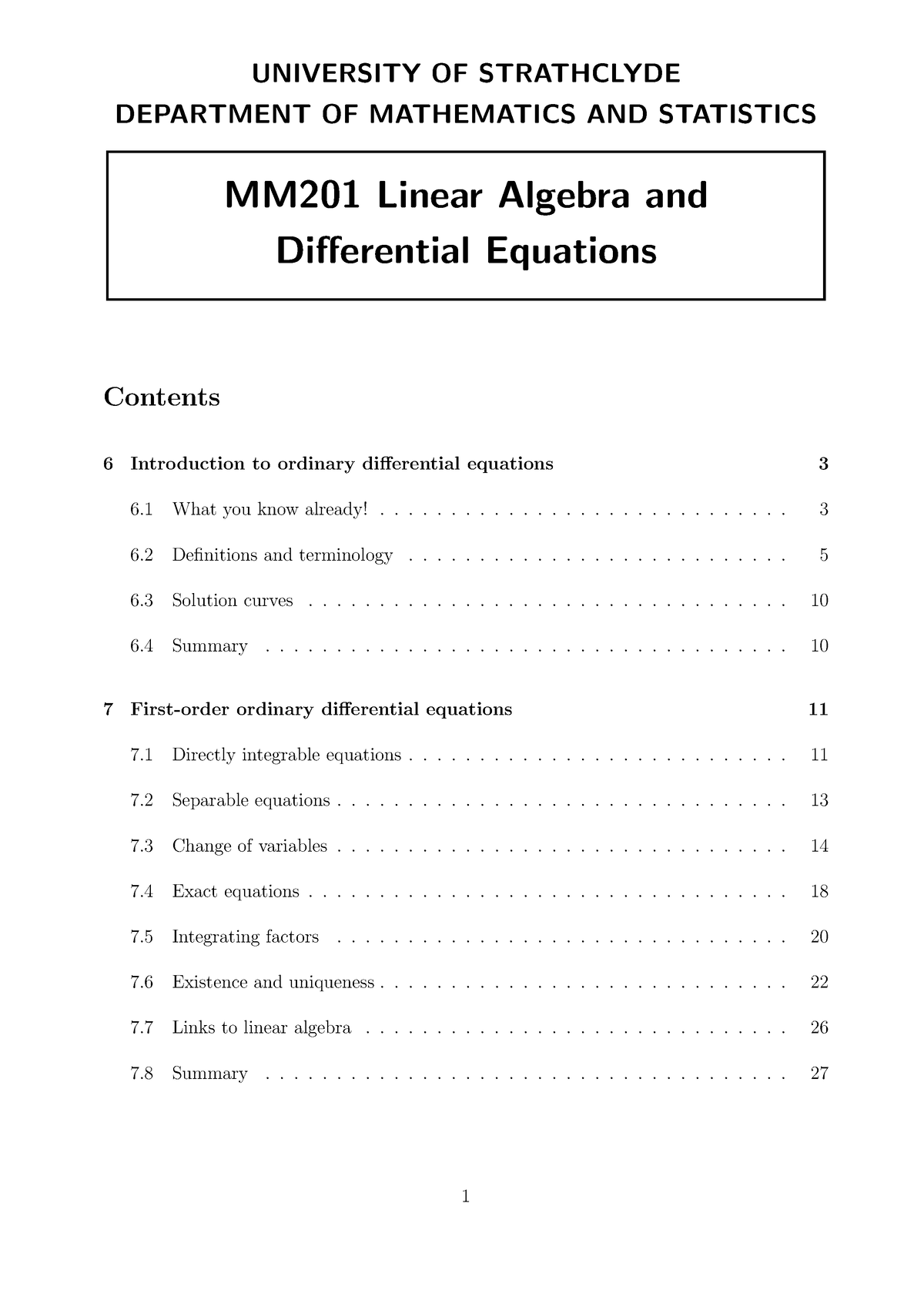 differential-equations-notes-university-of-strathclyde-department-of