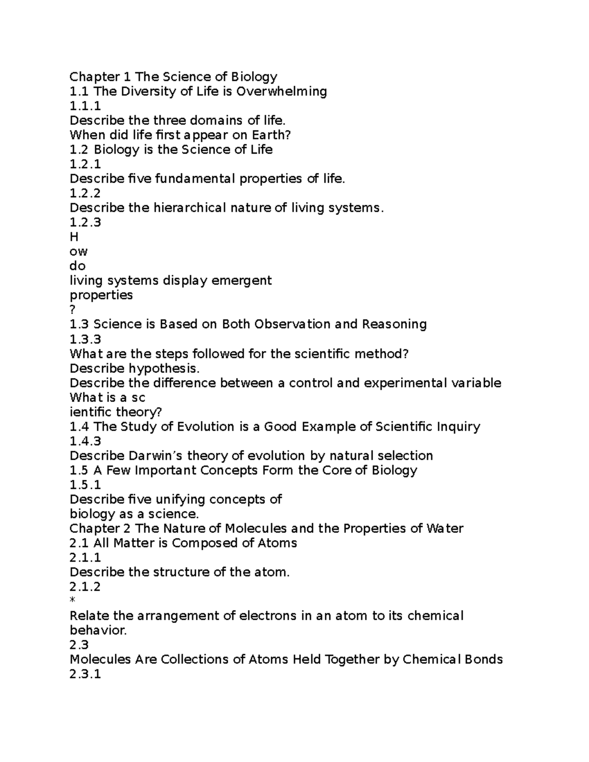 Chapter 1 The Science Of Biology - Chapter 1 The Science Of Biology 1 ...