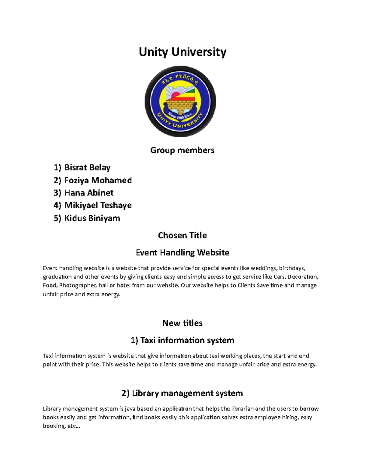 Event handling - On computer science requirements and others important ...