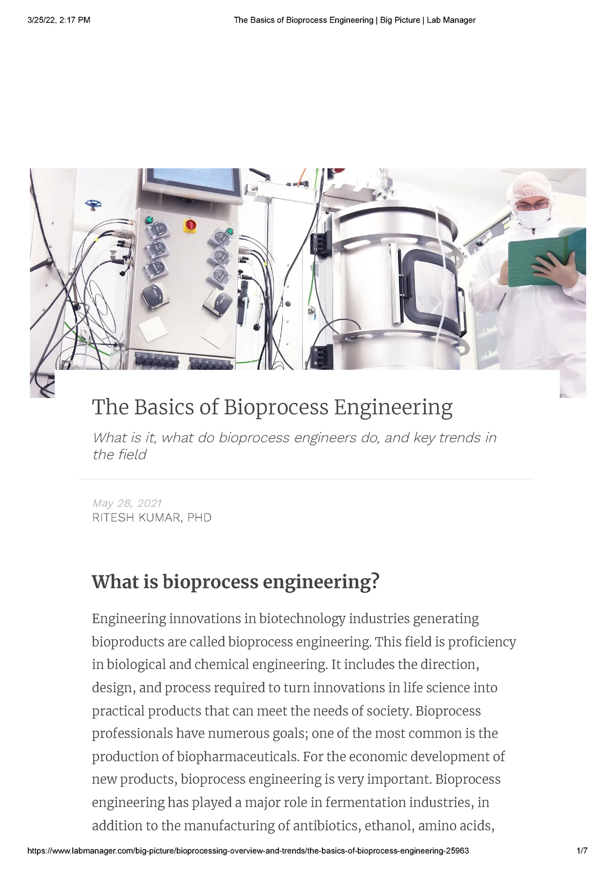 phd bioprocess engineering