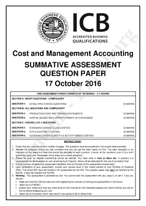 CMGT 20210906 Finalexam QP - Cost And Management Accounting (CMGT ...