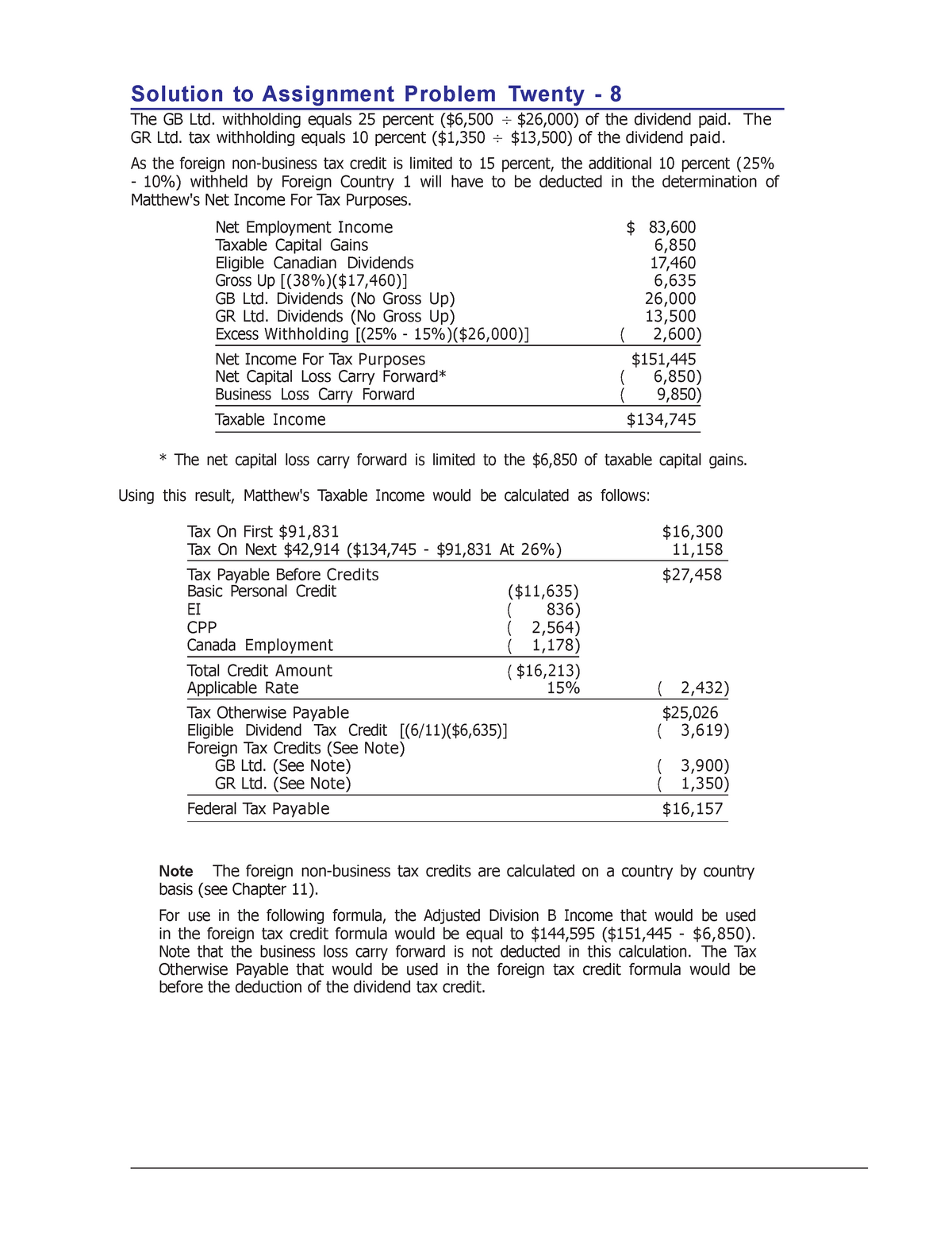 solution-to-assignment-problem-twenty-8-withholding-equals-25