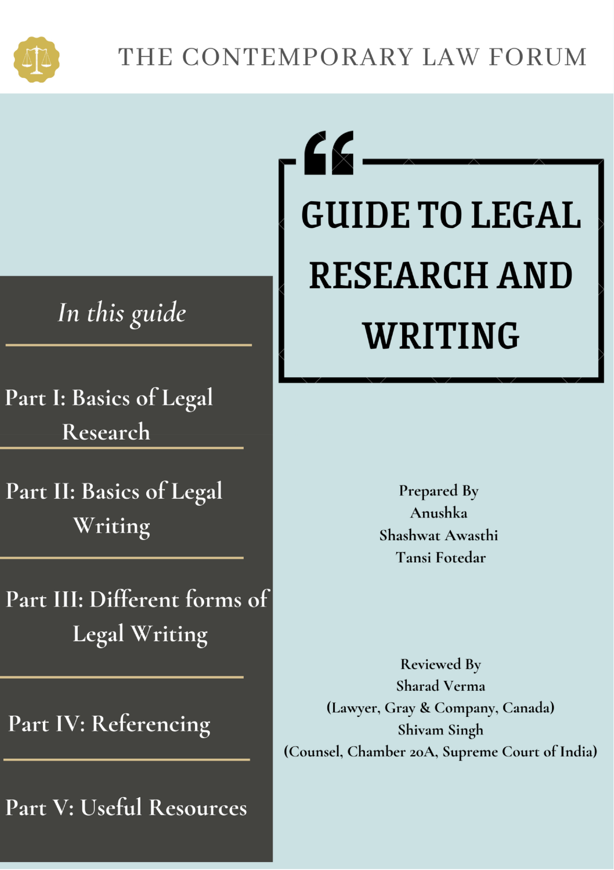 legal analysis research and writing