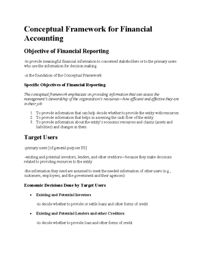 CFAS 3 - notes - Conceptual Framework and Accounting Standards AY 2023 ...