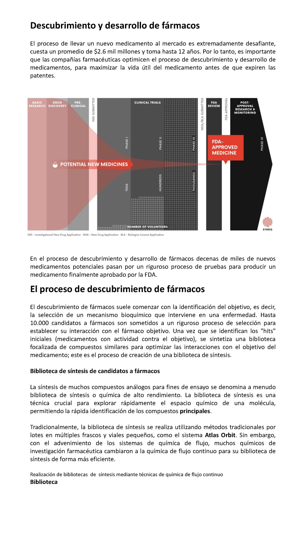 Desarrollo De Farmacos - Descubrimiento Y Desarrollo De F·rmacos El ...