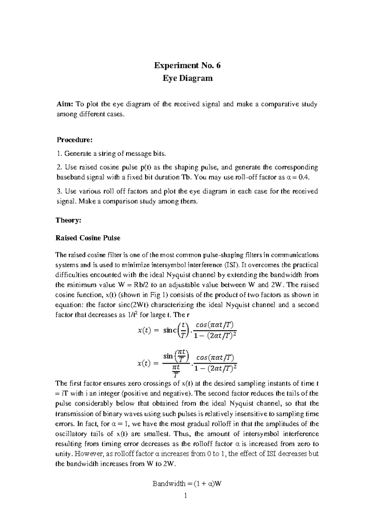 Eye Diagram Function Matlab Eye Diagram Measurement Matlab S