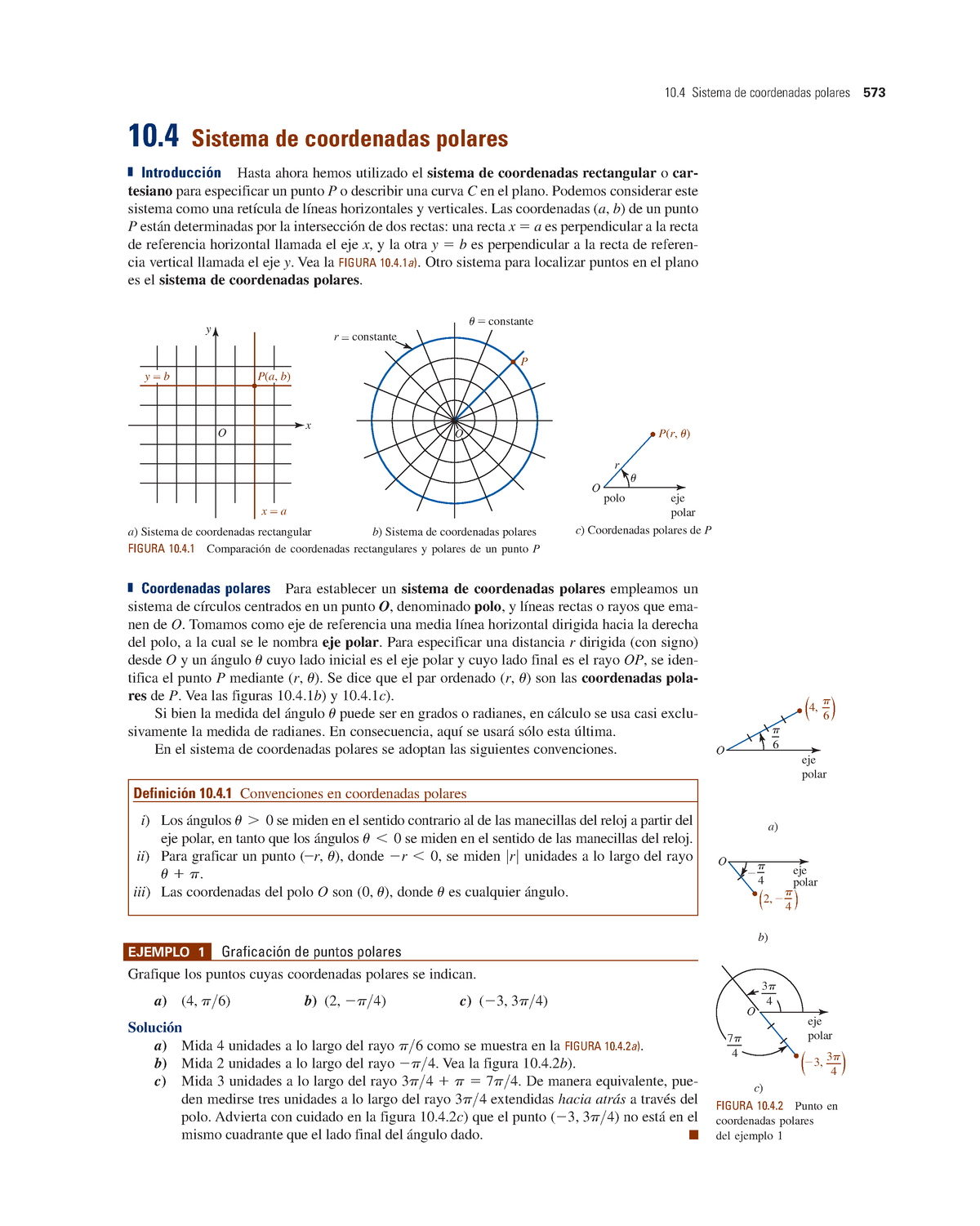 Coordenadas Polares Graficas 10 Sistema De Coordenadas Polares Introducción Hasta Ahora Hemos