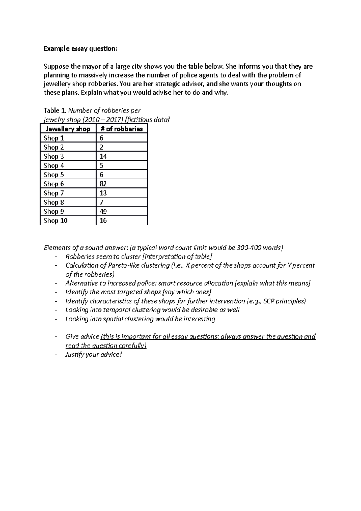 Proef/oefen Tentamen 12 Maart 2018, Vragen En Antwoorden - Example ...