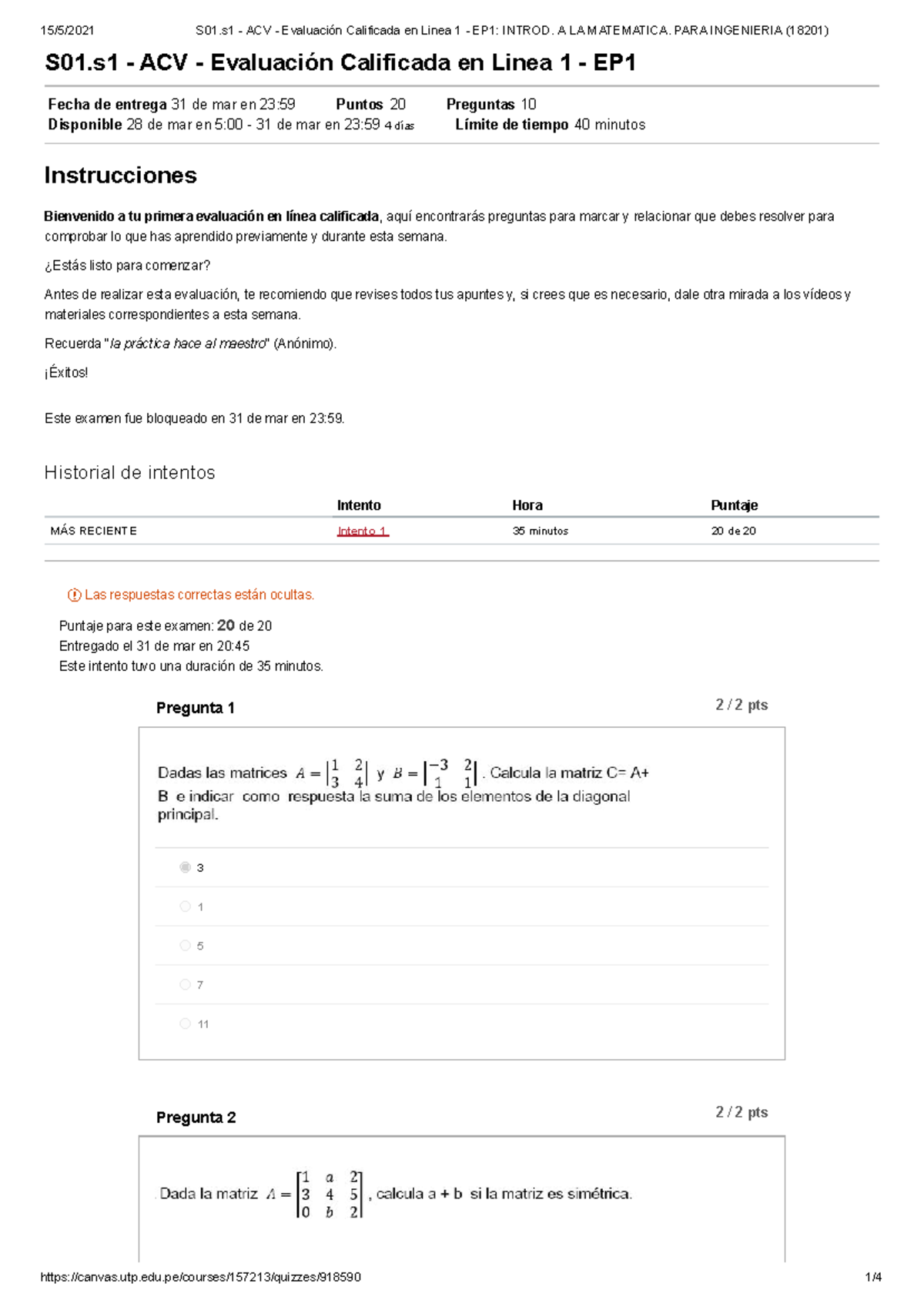 S01.s1 - ACV - Evaluación Calificada en Linea 1 - EP1 Introd. A LA ...