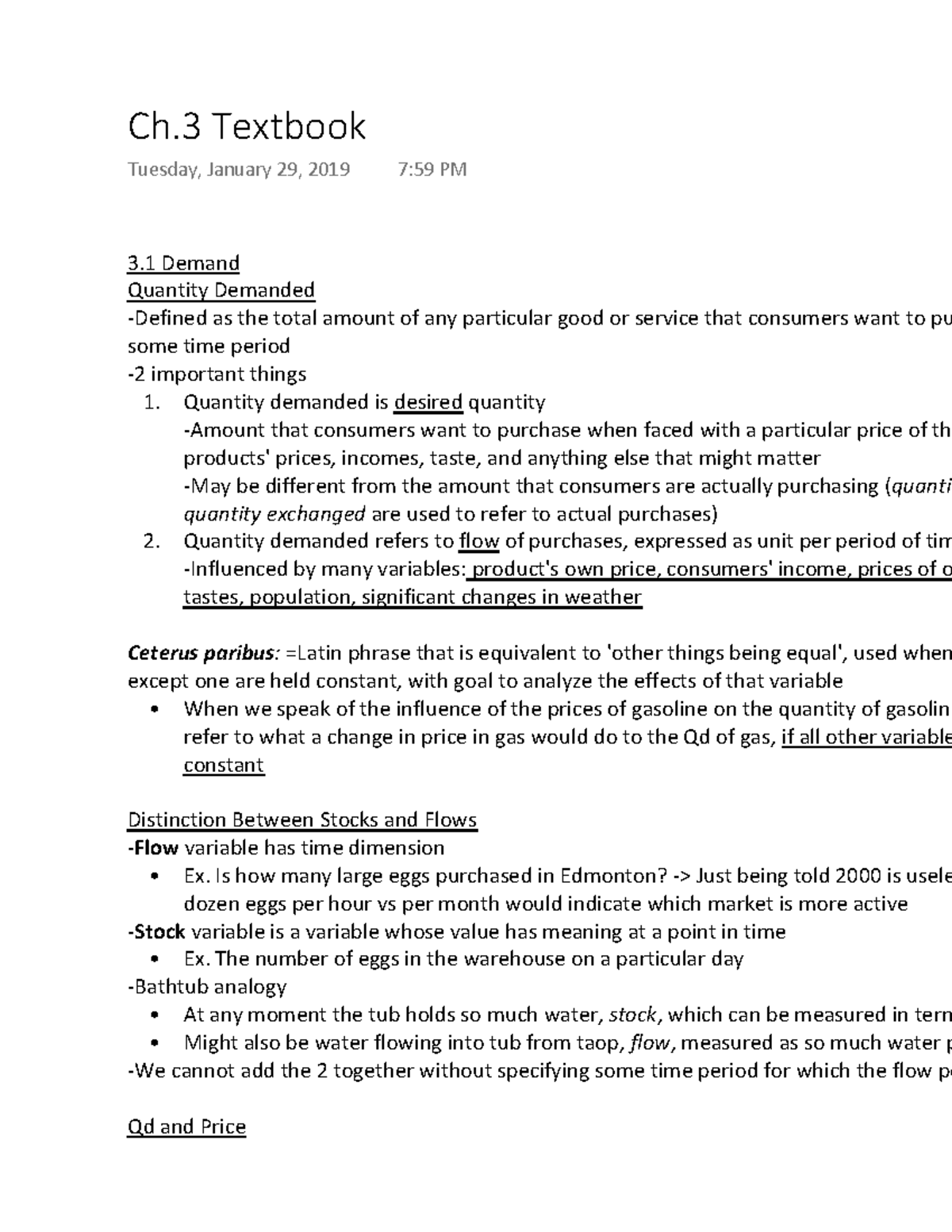 Ch.3 Textbook - ch3 MicroEconomics Ragan - Warning: TT: undefined ...
