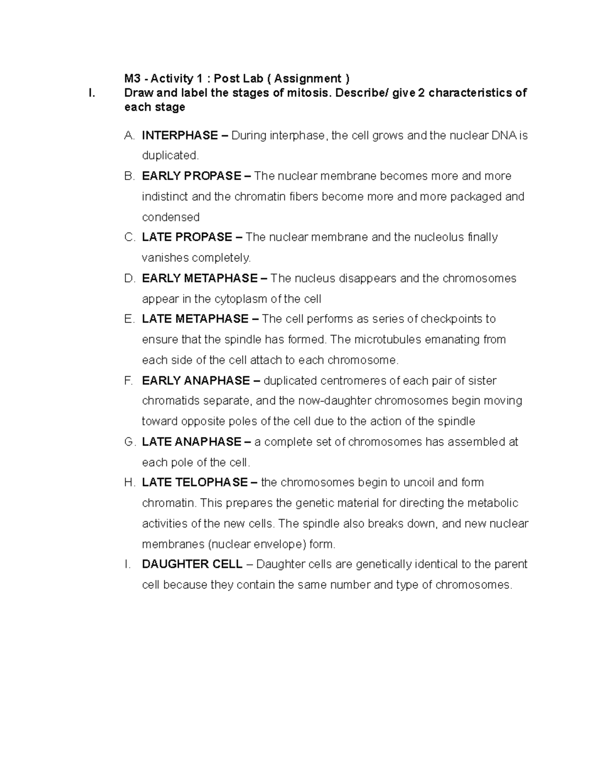 Zoology Laboratory M34 Activities Foundation of Zoology Studocu