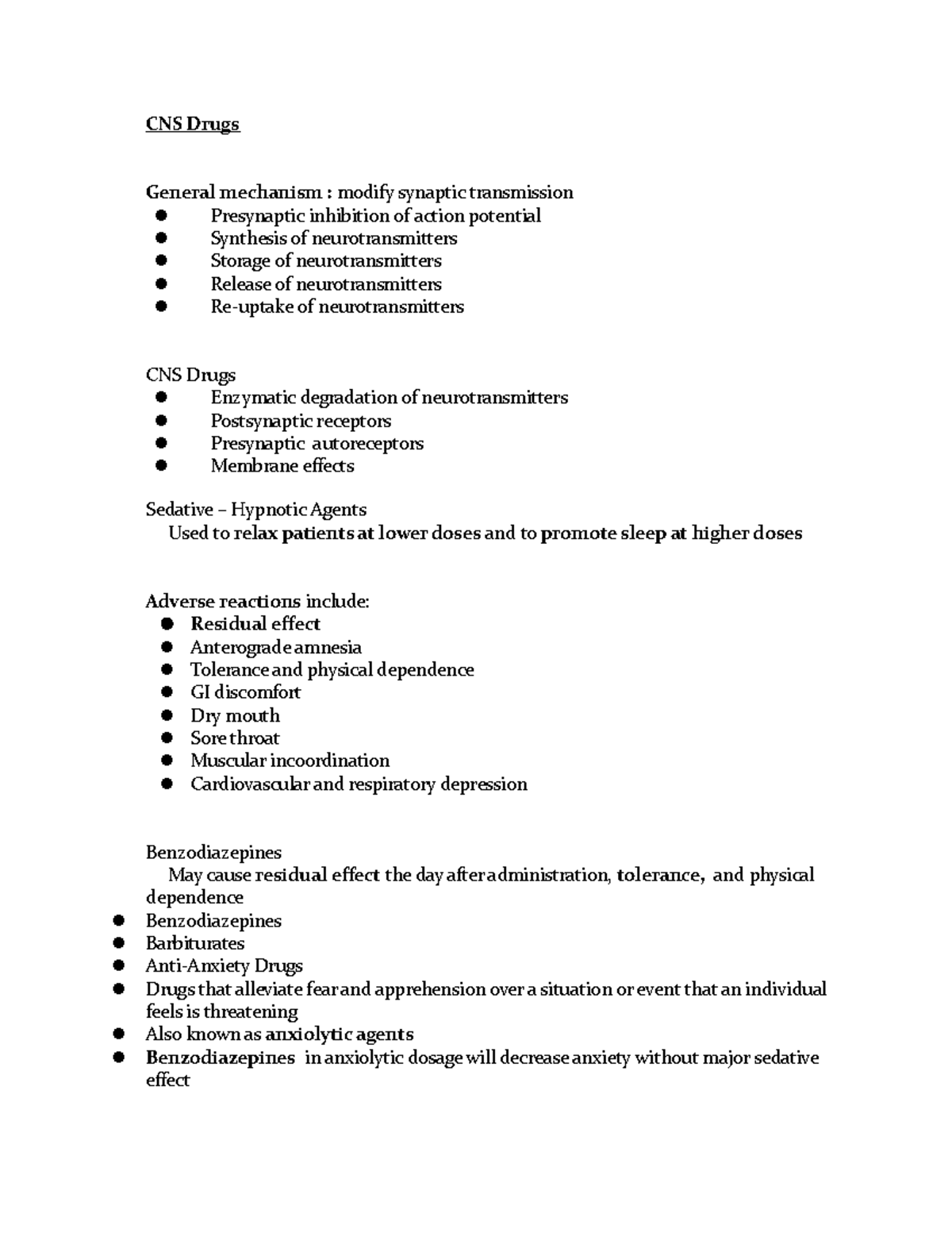 cns-drugs-cns-drugs-general-mechanism-modify-synaptic-transmission
