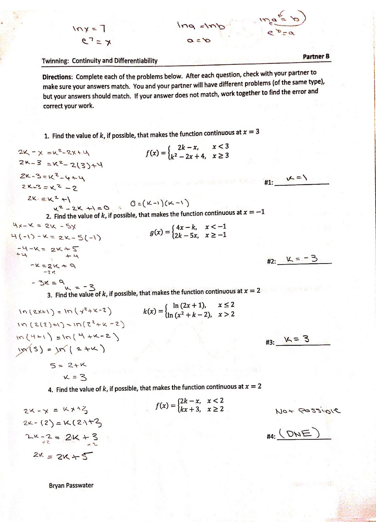 Twinning: Continuity and Differentiability - Partner B - MATH 118gx ...