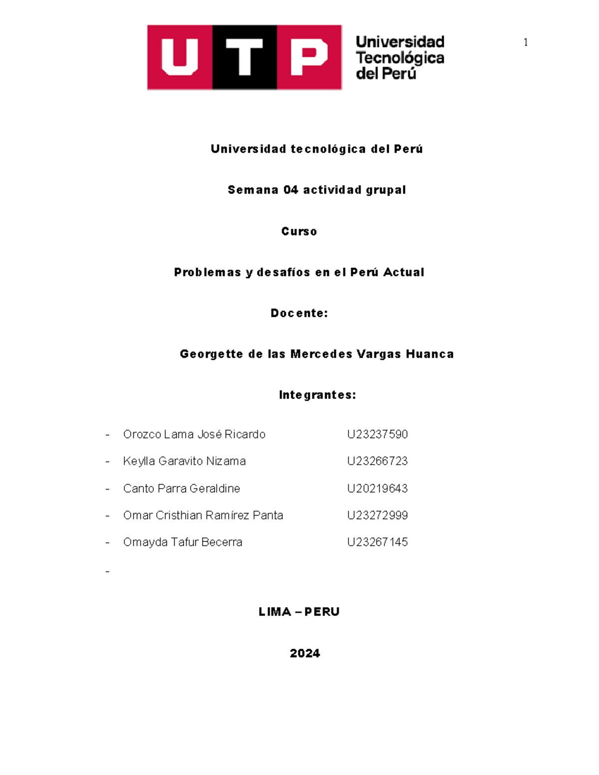PDPA - Grupo 2 tecnologica del peru - Universidad tecnológica del Perú ...