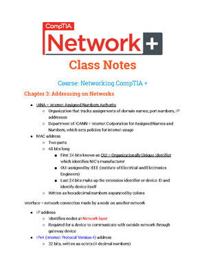 Network+ Ch 7 Notes - Network+ Ch 7 Notes Virtualization and Cloud ...