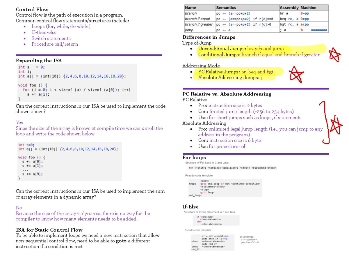 solution to static scalars arrays practice - CPSC 213 - UBC - Studocu