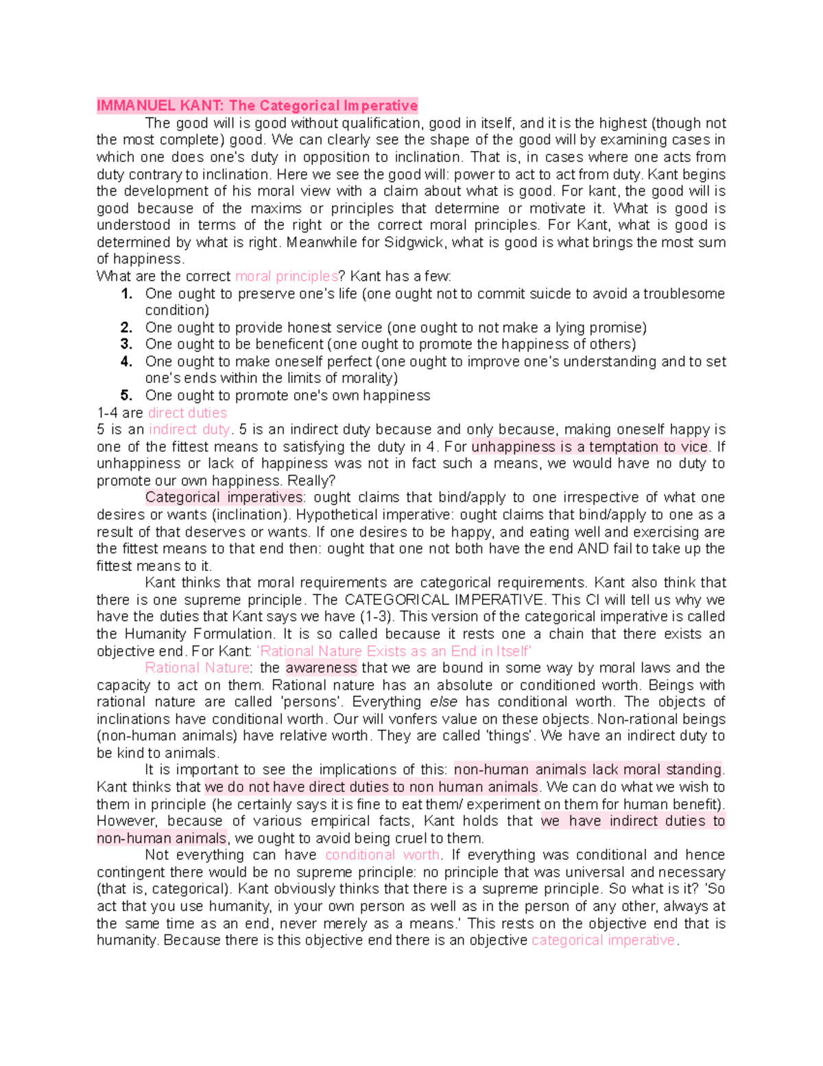 KANT S THEORY visual data 7