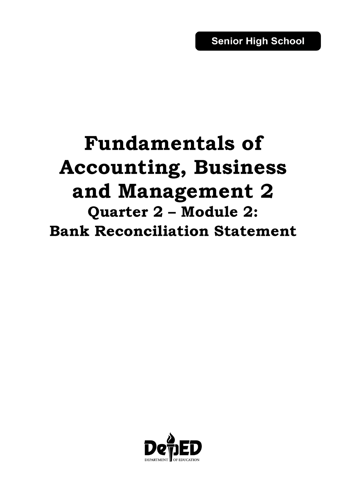 FABM2 Q2 MOD2 Bank-Reconciliation-Statement Removed - Fundamentals Of ...