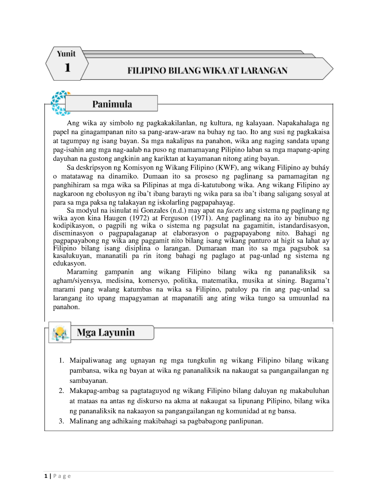 Ang Kahalagahan Ng Wikang Filipino Sa Makabagong Panahon 7527