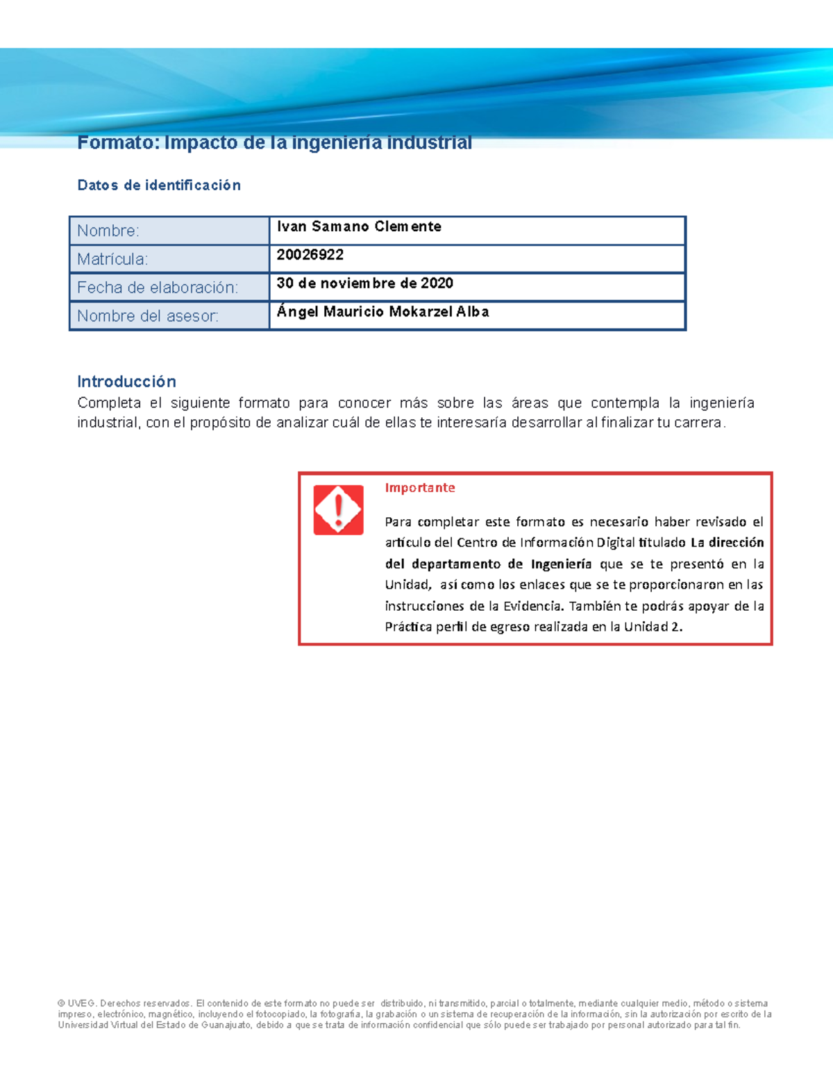 Samano Ivan Mi perfil de egreso gestion del capital humano - Formato ...