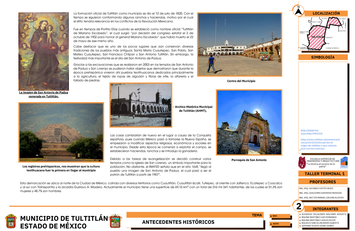 Historia y linea del tiempo Municipo de Tultitlán - MUNICIPIO DE ...