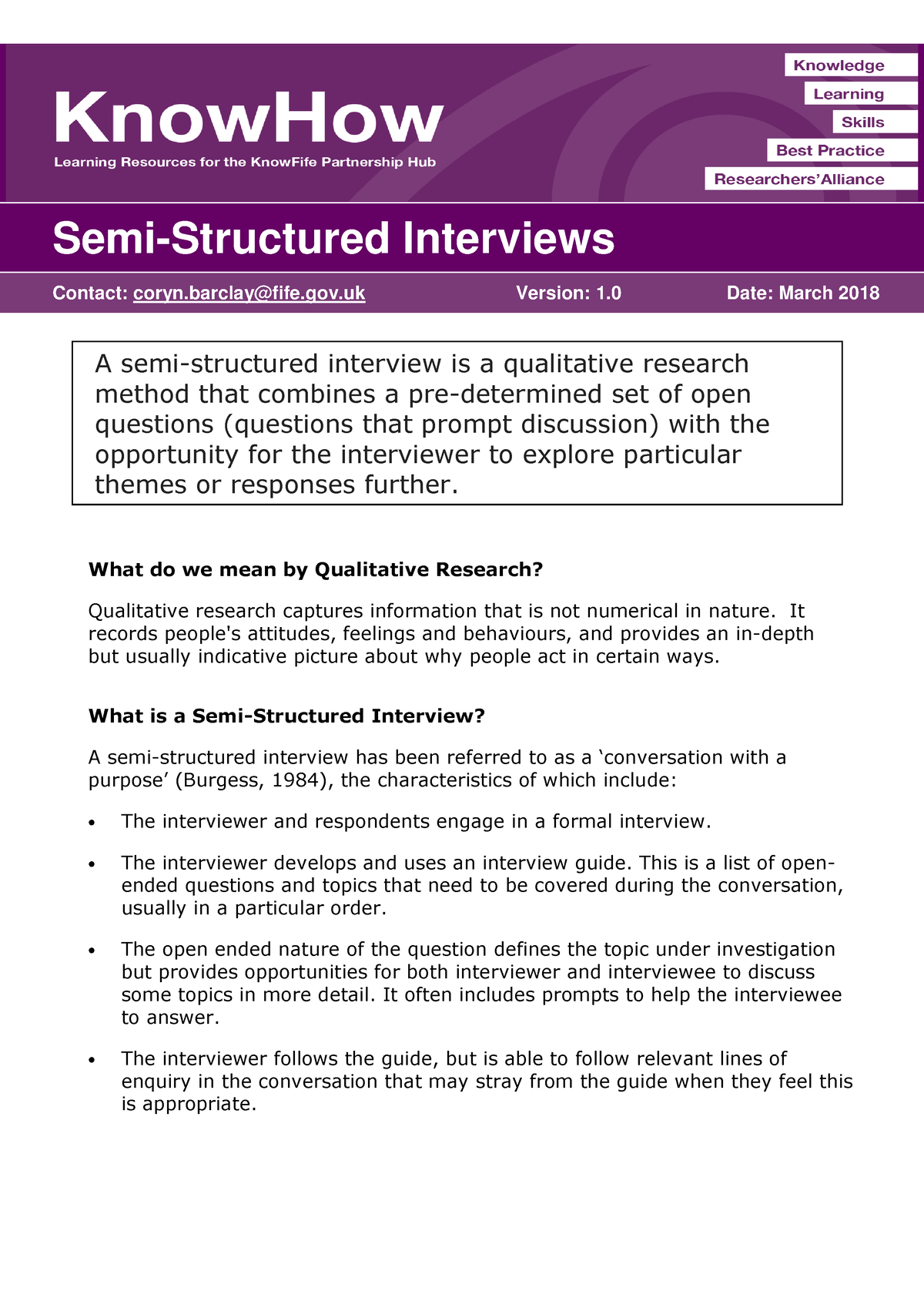 know-how-semistructured-interviews-semi-structured-interviews-contact