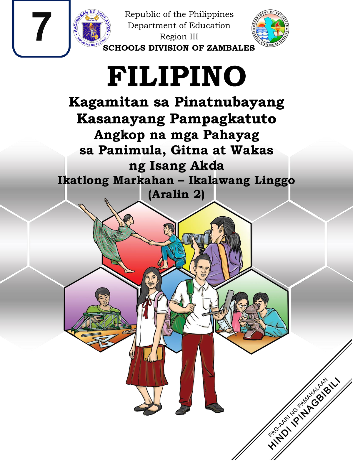 Angkop Na Mga Pahayag Sa Filipino 7 Q3 Week2 V6 5 Republic Of The Philippines 3480