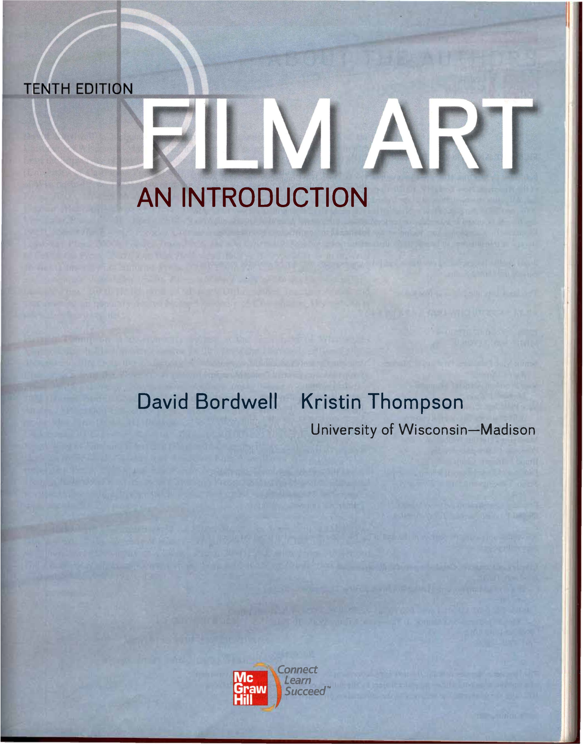 Film art 2 - film art 2 10th edition - AN INTRODUCTION David Bordwell ...