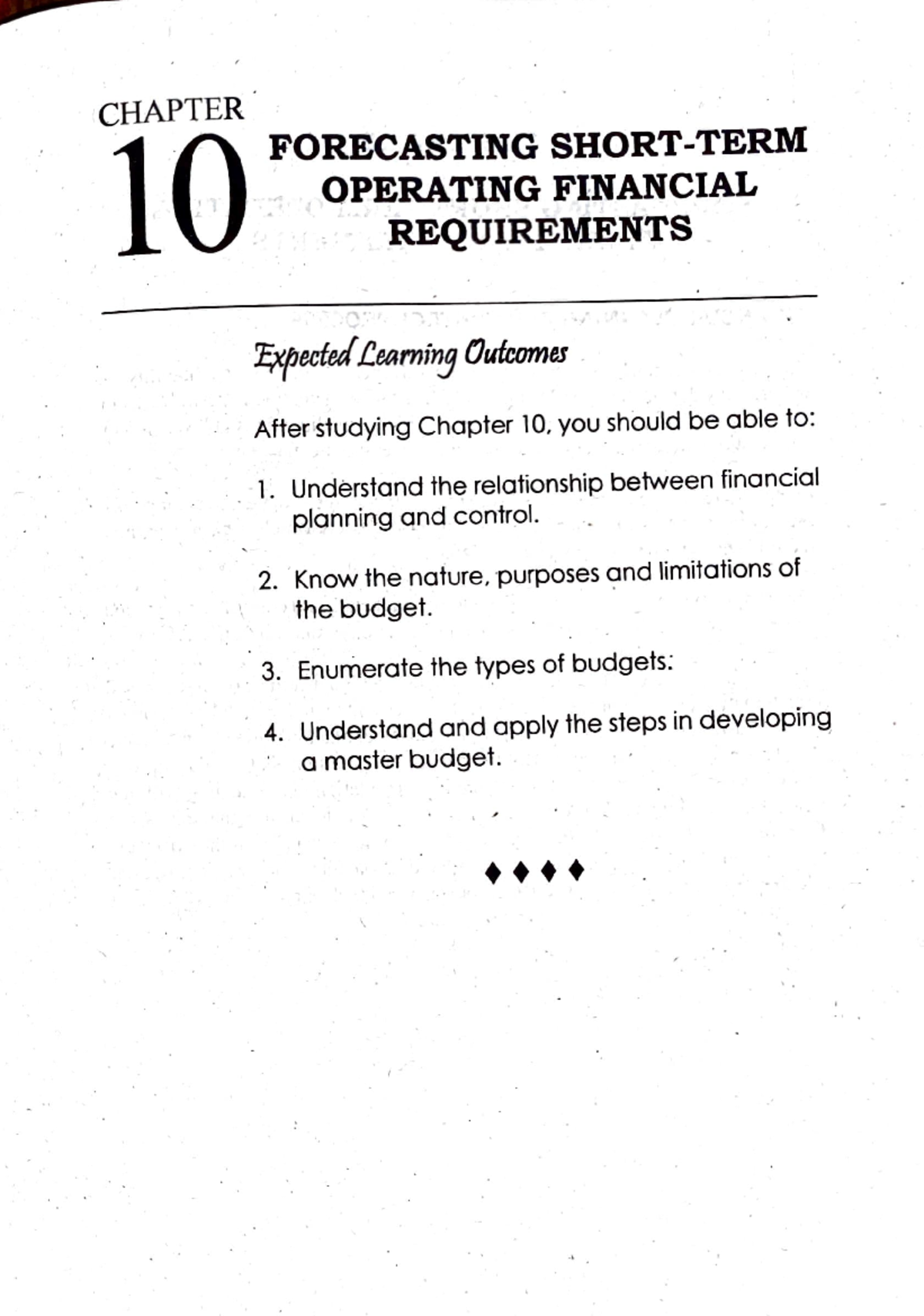 Chapter 10 Financial Management By Cabrera10 - Environmental Science ...