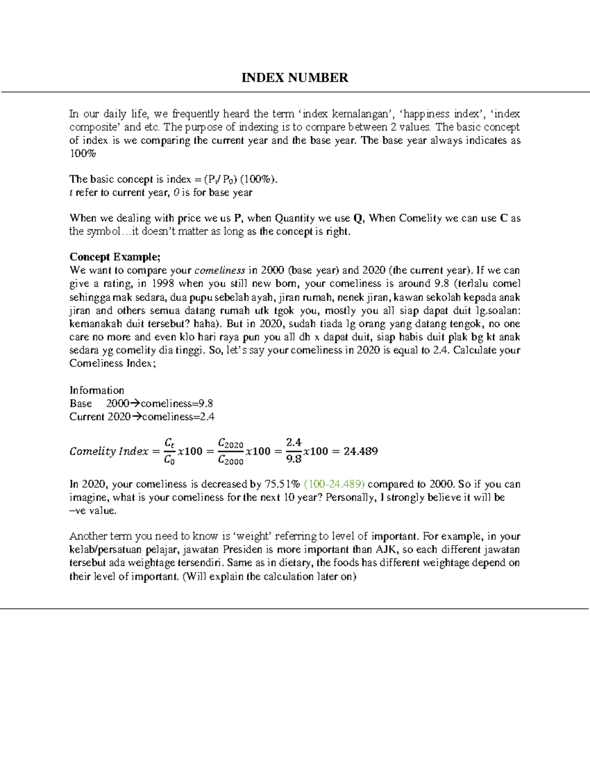 chapter-5-index-number-uitm-machang-index-number-in-our-daily-life