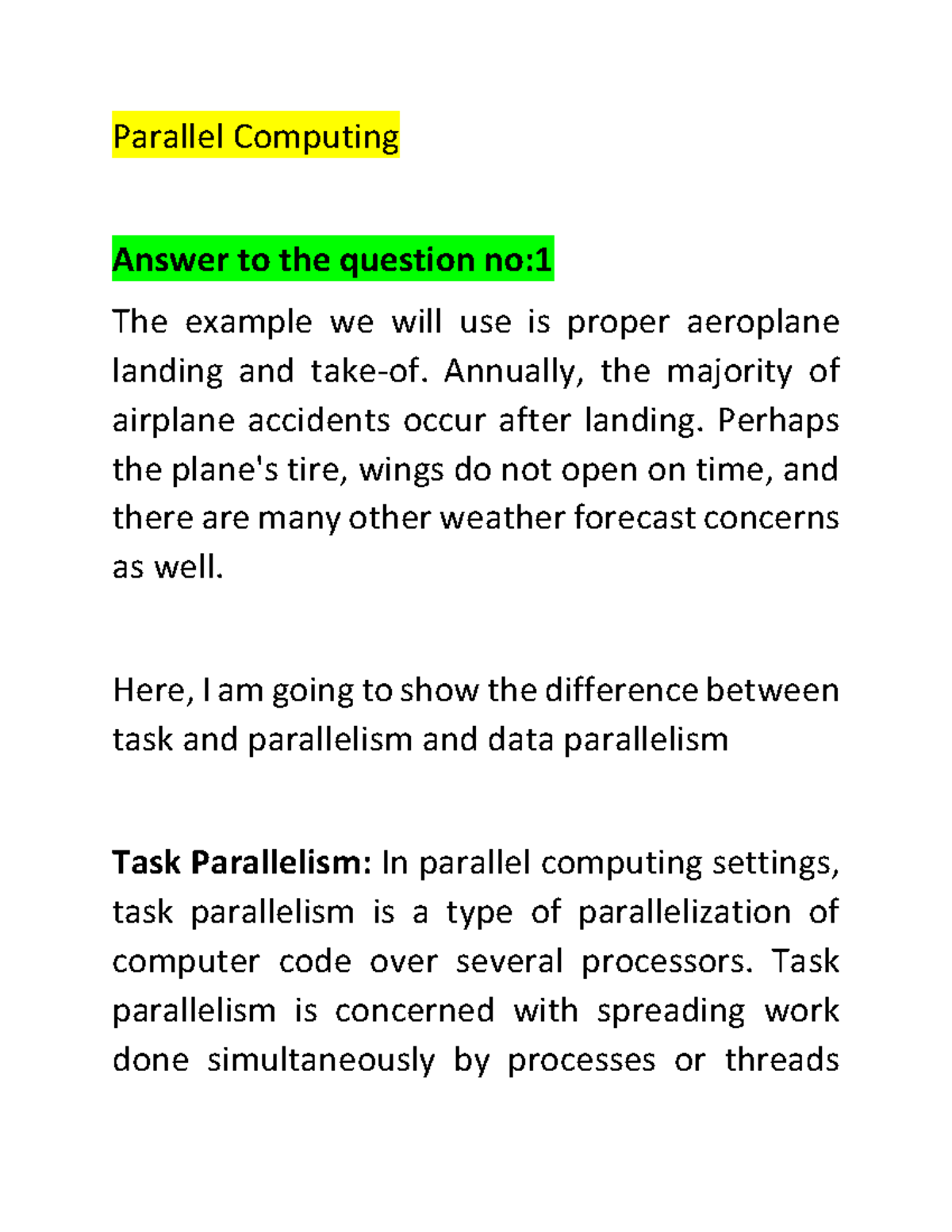Parallel Computing - I am a regular student in Zhengzhou University ...