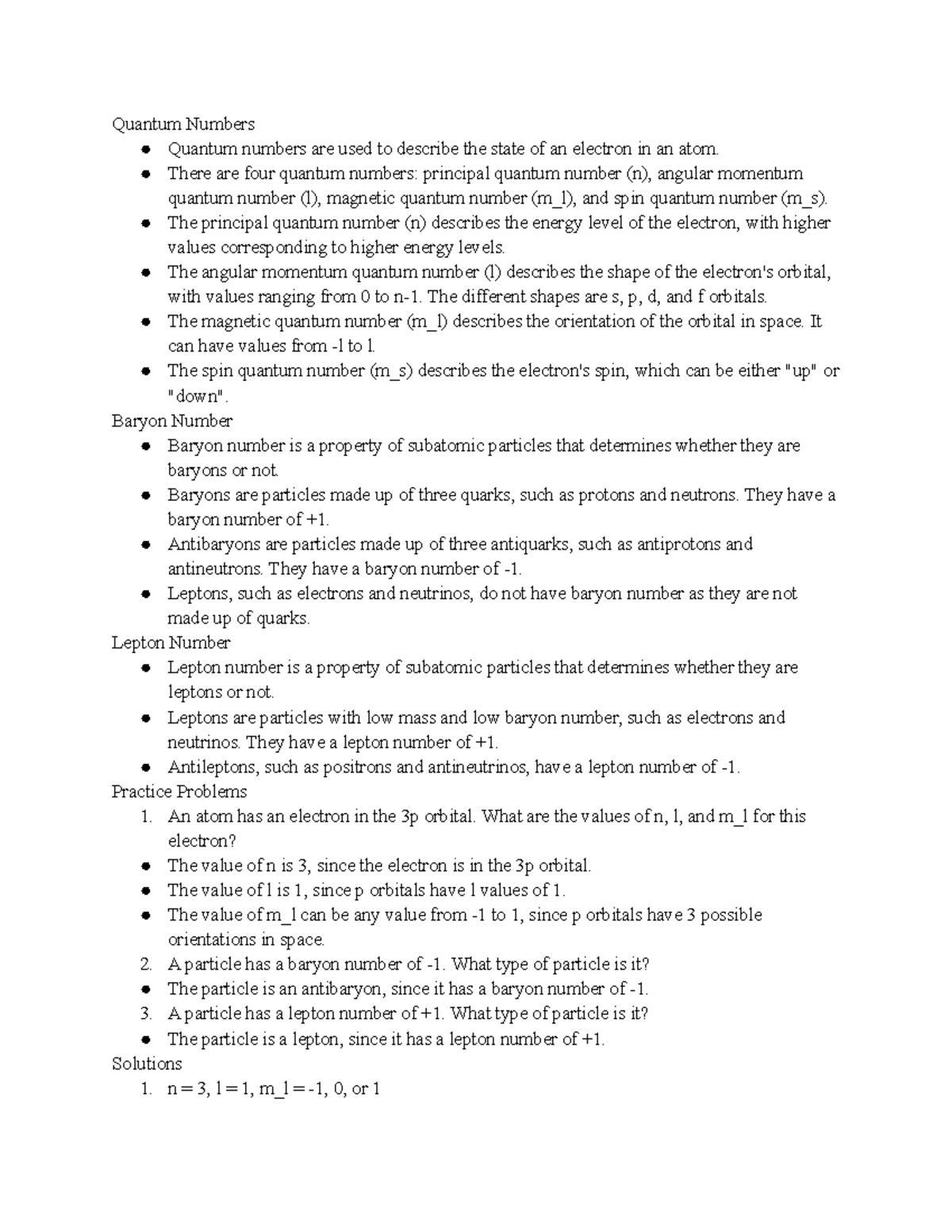 chapter-10-3-notes-quantum-numbers-quantum-numbers-are-used-to