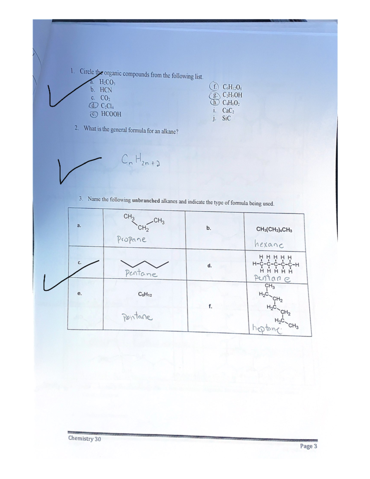 Organic Chem 1 - Chem - Studocu