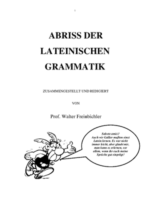 Lektion 1 Übersetzung Studium Latinum - Lektion 1 Marcus Tullius prope municipium Arpinum natus ...