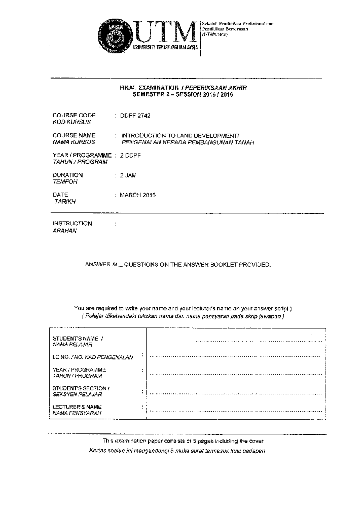 Full Text - notes - Property Management - Studocu